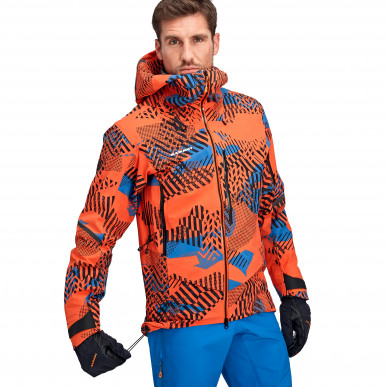 ( 1010-28090 ) Nordwand Visiflage HS Hooded Jacket Men 2021