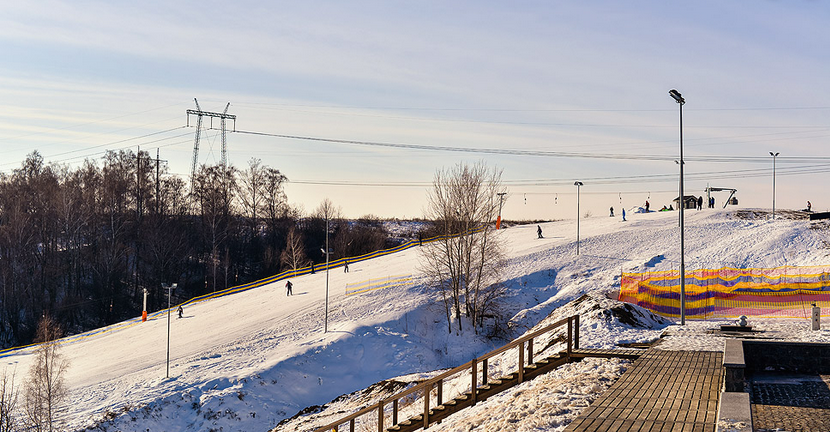 Лыжная трасса Гвоздов - фото